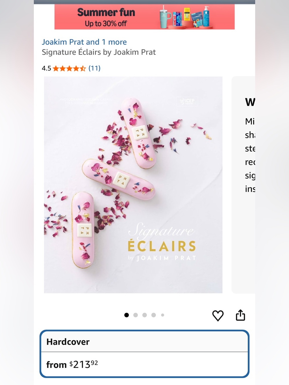 Signature Eclairs by Joakim Prat